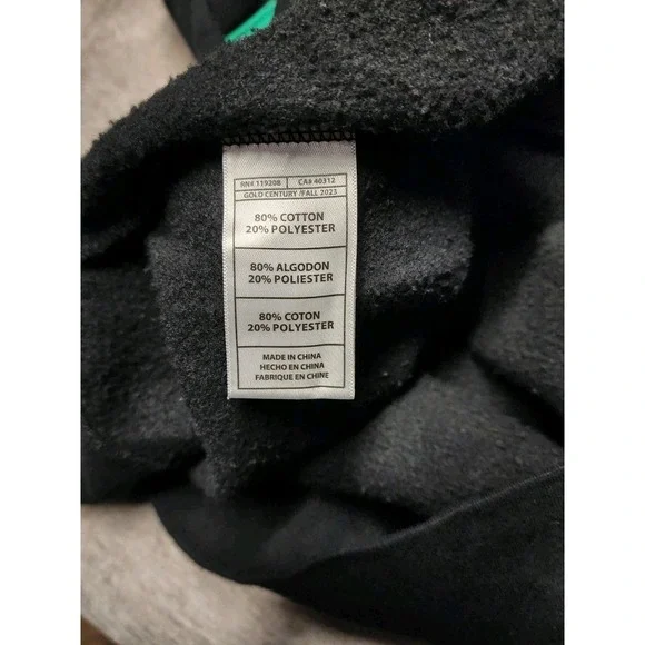 Philadelphia Eagles Mitchell & Ness Hoodie Mens 2XL Throwbacks Retro Logo NFL - Picture 8 of 9